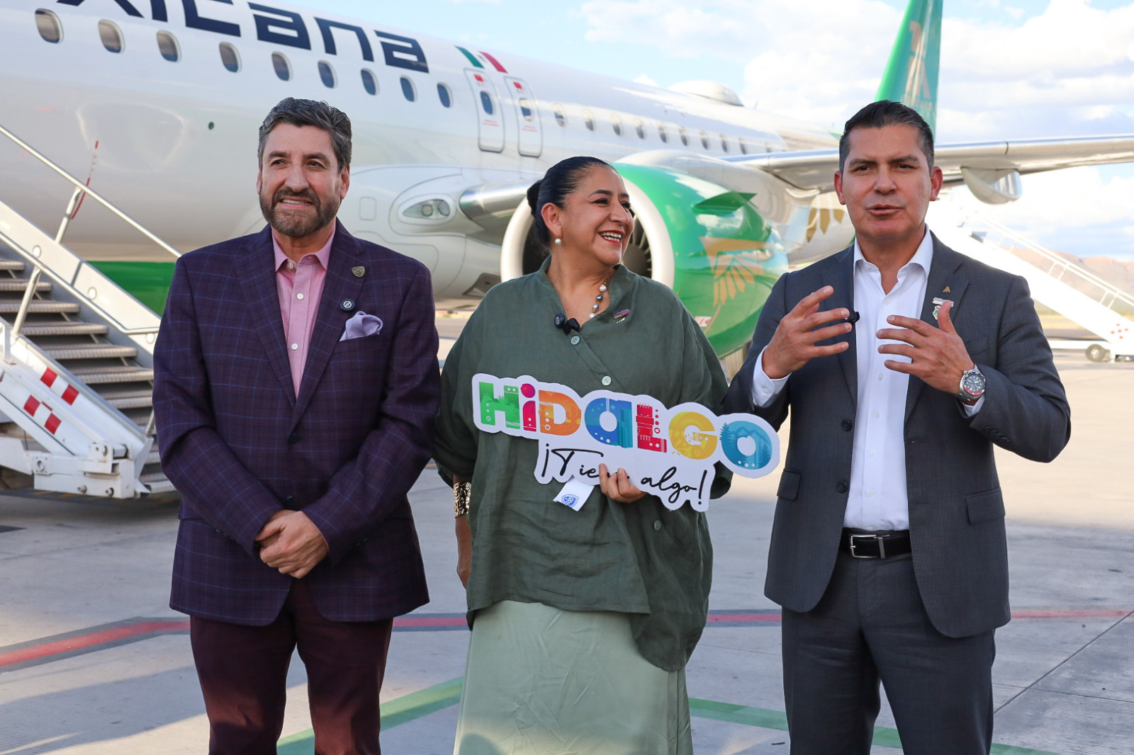 Inaugura Estado ruta aérea Chihuahua – AIFA con Mexicana