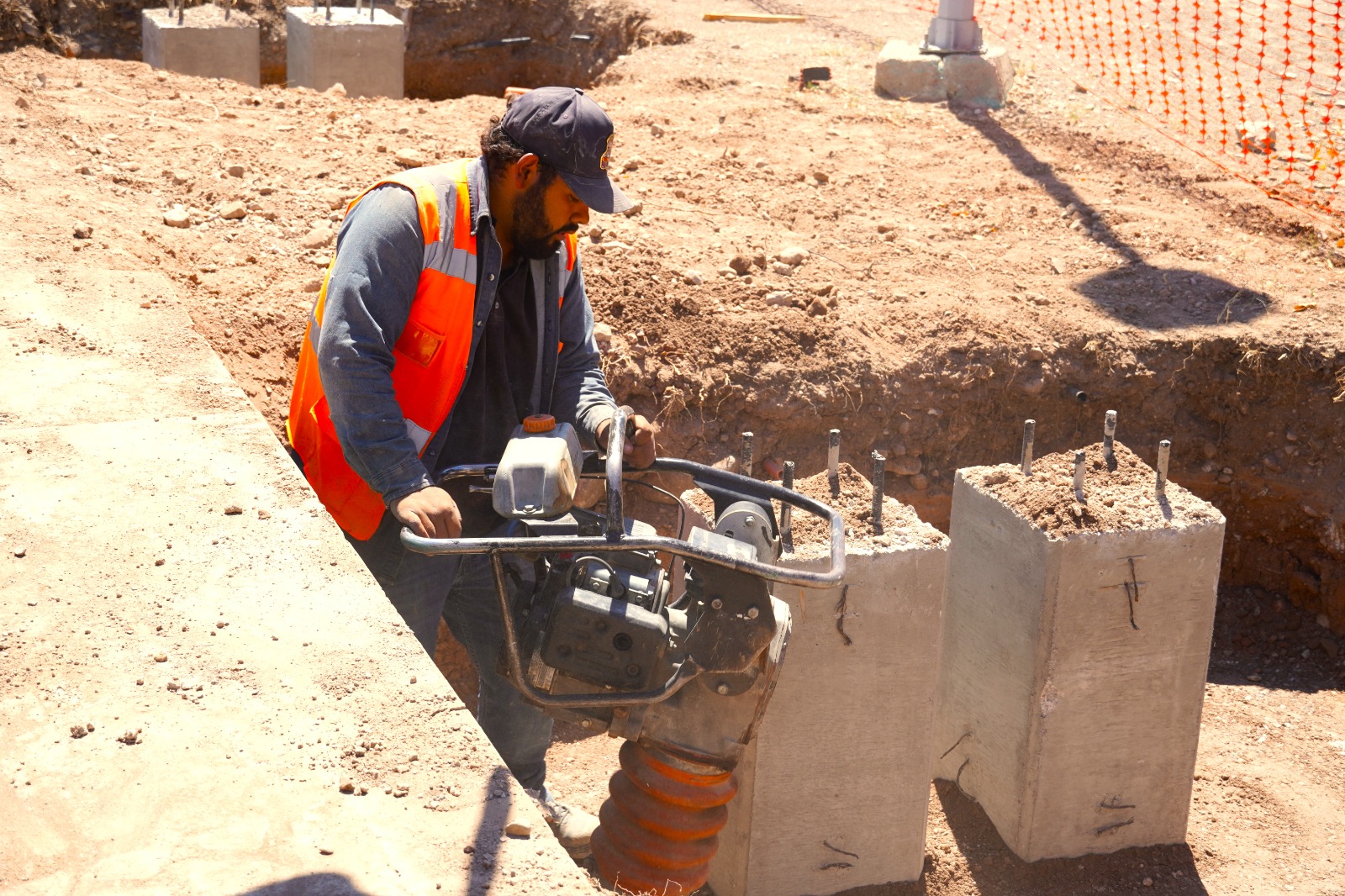 Inicia Municipio construcción de domo en el parque “Plaza Satélite”