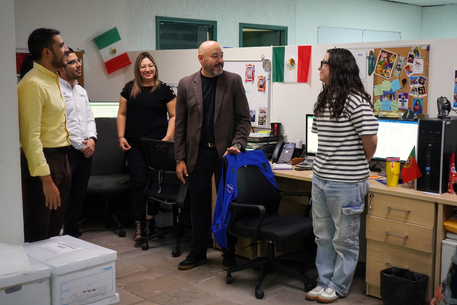 Se presenta Jesús Carrillo ante el personal de la SDHyBC