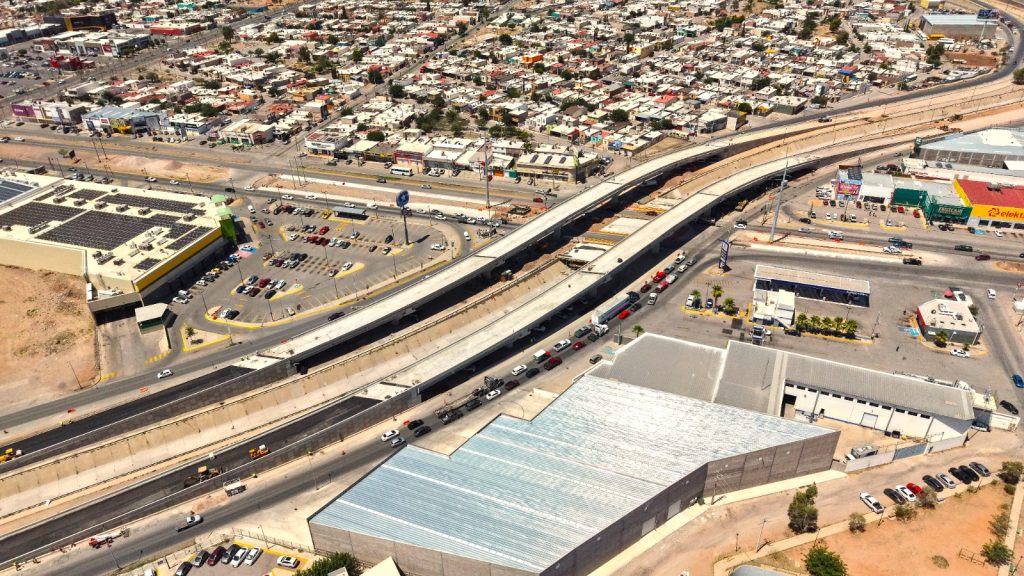 Puente de Nogales e Industrias al 82% de avance