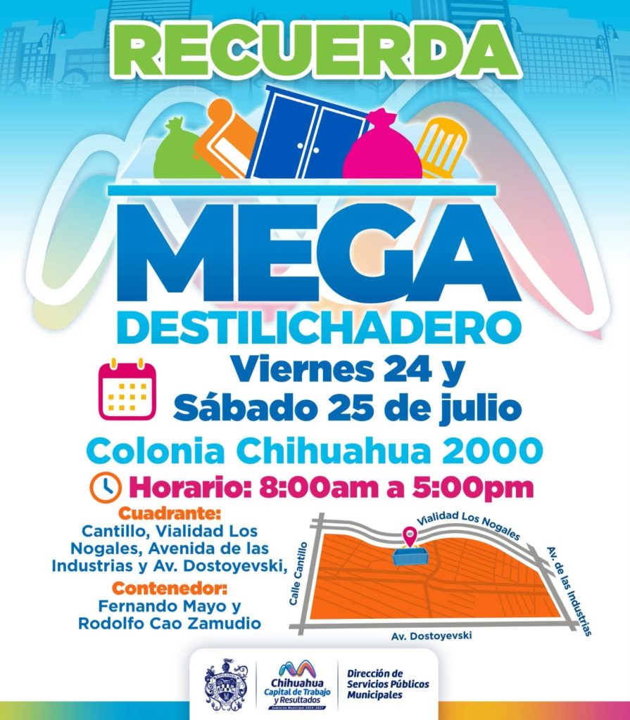 Mega Destilichadero estará este fin en Chihuahua 2000