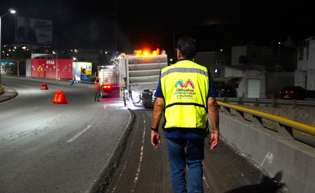 Inicia Municipio rehabilitación de carpeta asfáltica en el Perijuv