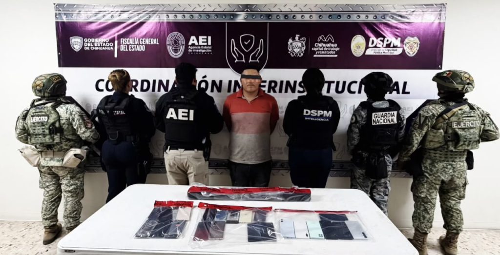 Recuperan 24 celulares tras cateo en la colonia Unidad