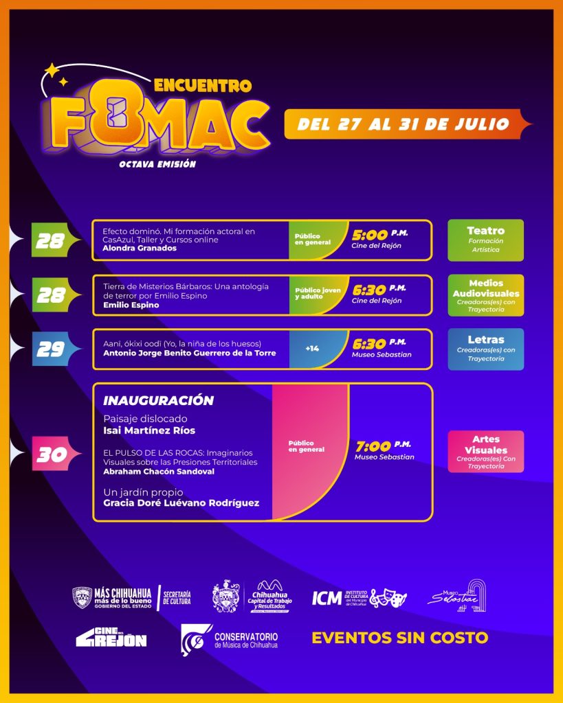 Invita ICM a disfrutar de la última semana del FOMAC