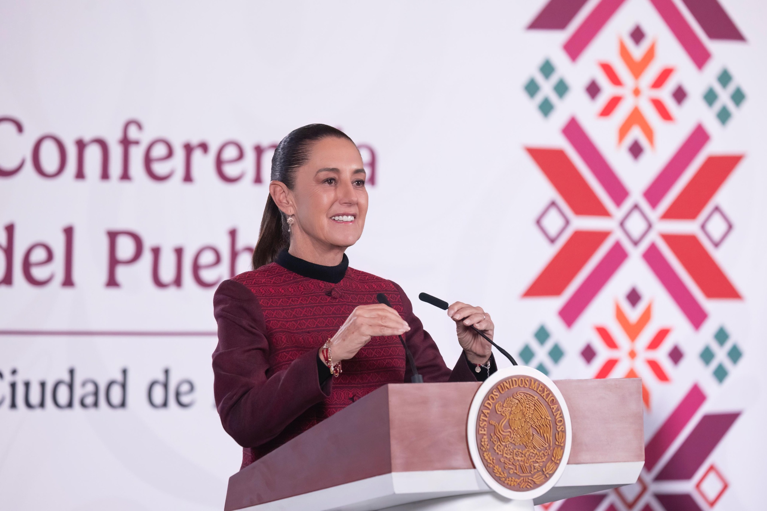 Denuncia Claudia Sheinbaum campaña de la derecha para afectar imagen internacional de México durante el Mundial